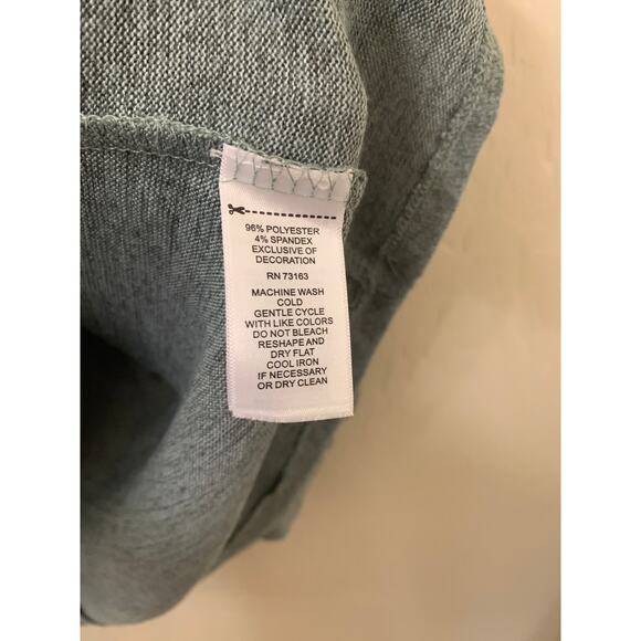 Cable & Gauge Women's 3/4 Dolman Sleeve Boatneck Cold Shoulder Top, Size XL - Picture 9 of 11